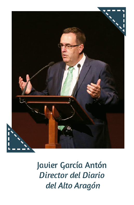 Javier García Antón Director del Diario del Alto Aragón