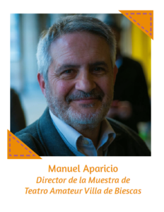 Manuel Aparicio Director de la Muestra de Teatro Amateur Villa de Biescas